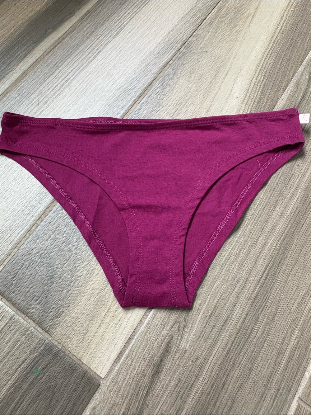 Juicy Couture Deep Berry Cotton Bikini Panties